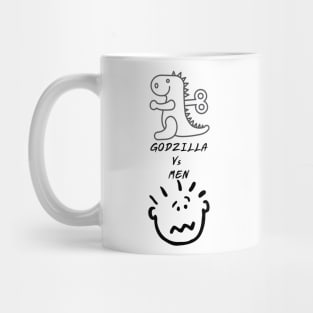GODZILLA VS MEN Mug